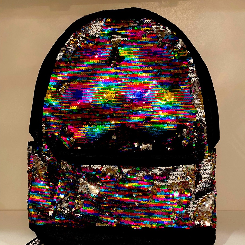PINK Victoria’s Secret Sequin Backpack.